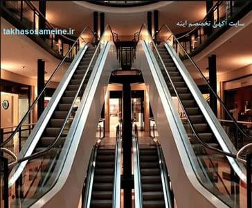 پله برقی موازی چندگانه (Multiple parallel escalators)