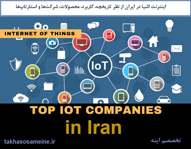 اینترنت اشیا در ایران از نظر تاریخچه، کاربرد، محصولات، شرکت‌‌ها و استارتاپ‌‌ها
